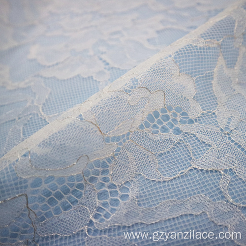 Ivory soft Chantilly Lace